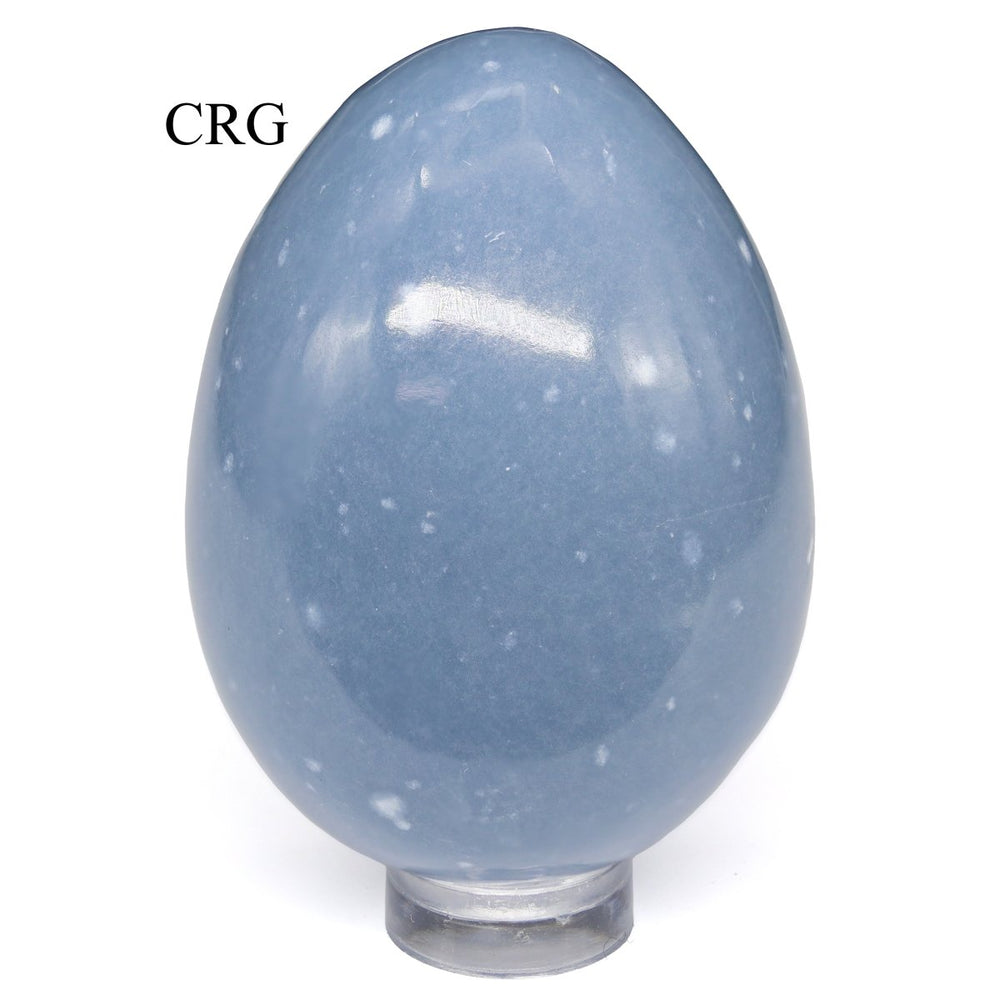 QTY 1 - Peru Angelite Egg / 35-55 MM AVG