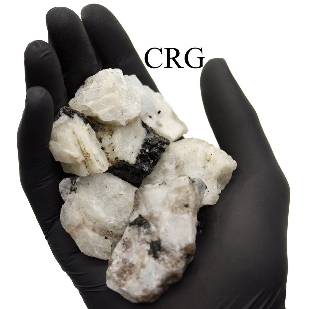 Rainbow Moonstone Rough (Size 25 to 40 mm) Bulk Wholesale Crystal Lot