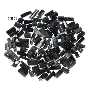 Raw Black Tourmaline Crystals (25g Lot) (Extra Quality)