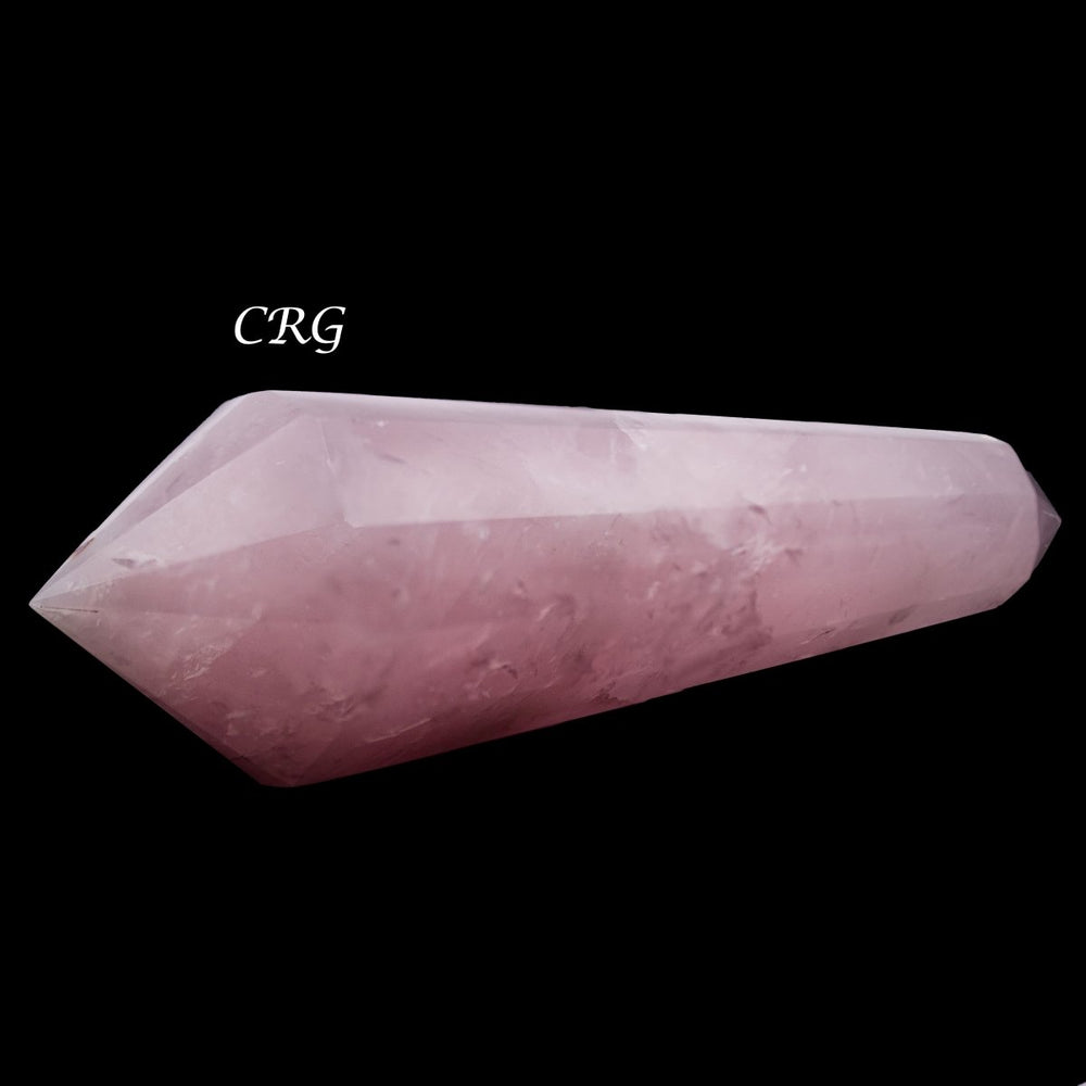Rose Quartz Wands Fully Polished Extra Quality (1 Pound) Size 3 to 4 Inches Bulk Wholesale Lot Crystals