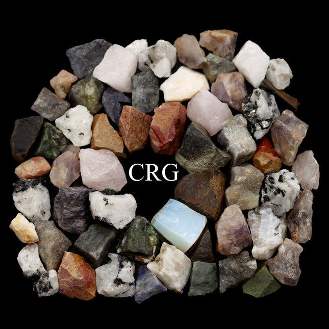 Rough India Stone Mix / 25-40mm AVG - 1 KILO LOT - Crystal River Gems