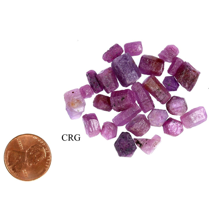 Ruby Raw Natural (25 Grams) Size 4 to 12 mm Bulk Wholesale Lot Crystals MineralsCrystal River Gems