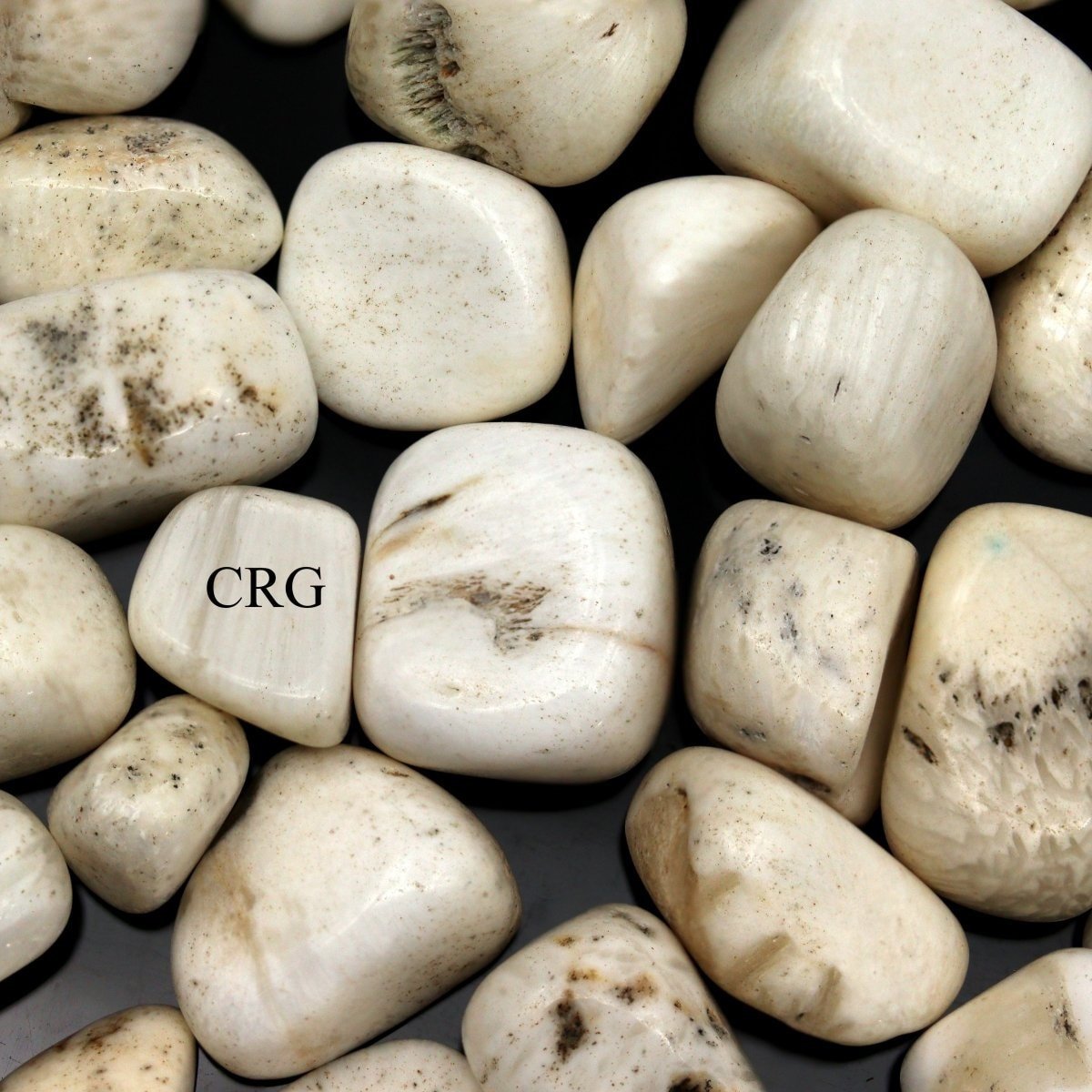 Scolecite Tumbled Pieces (Size 20 to 40 mm) Crystals Minerals