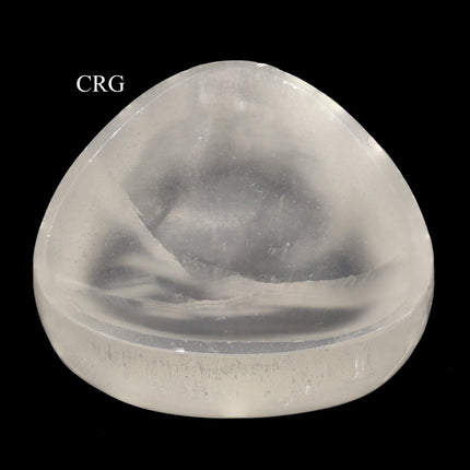 Selenite Triangle Bowl - 8 cm - QTY 1
