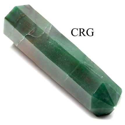 SET OF 2 - Green Aventurine Mixed Shaped Towers / 3-5" Avg - Crystal River Gems