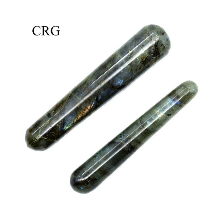 SET OF 2 - Labradorite Massage Wands / 3 - 5" AVGCrystal River Gems