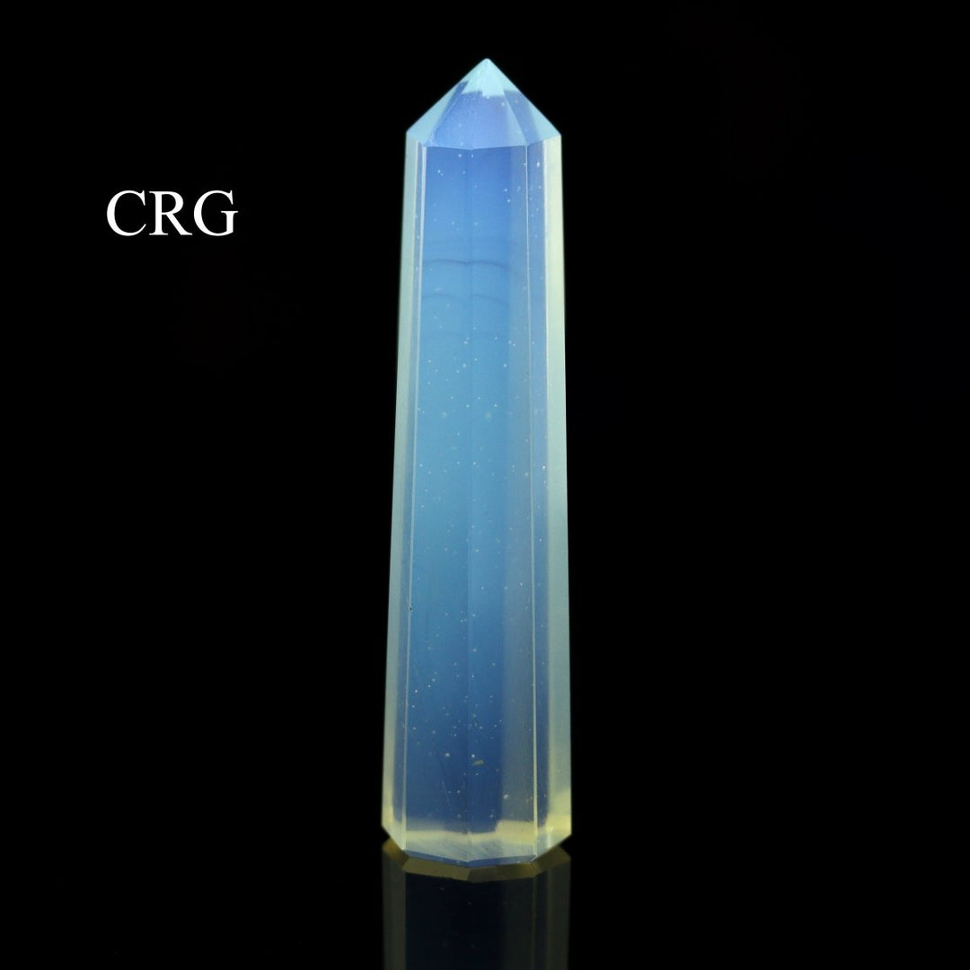 SET OF 2 - Mixed Shape Opalite Towers / 3 - 5" AVGCrystal River Gems