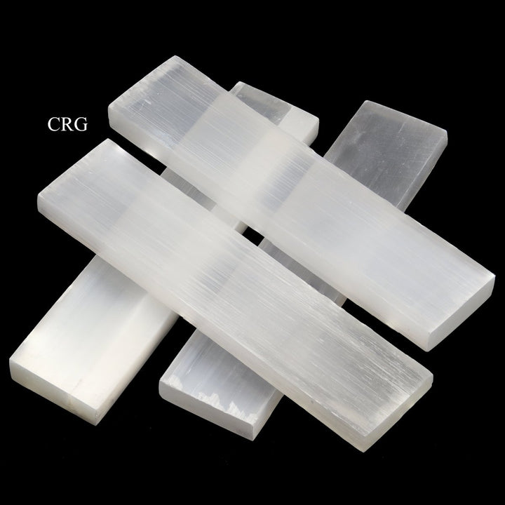 SET OF 4 - Selenite Bar Stick / 5" - 6" avg.Crystal River Gems