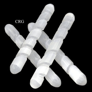 Selenite Spiral Massage Wand - 5.5