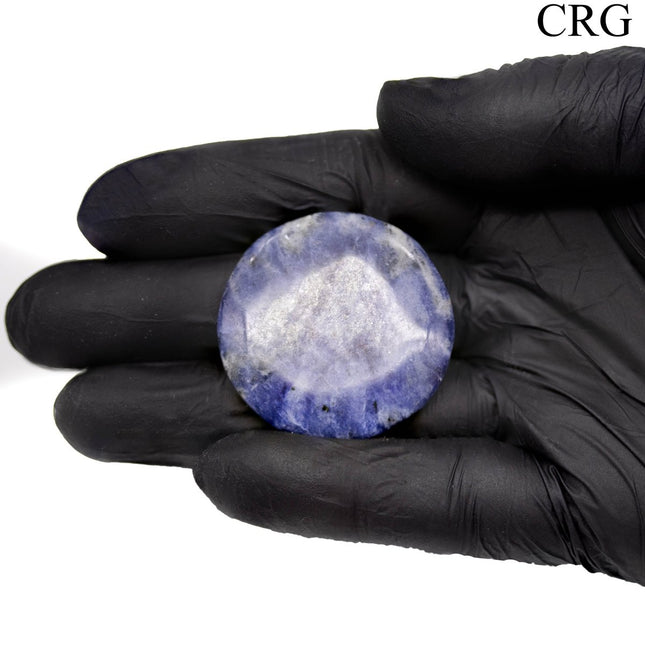 SET OF 4 - Sodalite Polished Pocket Stones / 1.5" AVG - Crystal River Gems