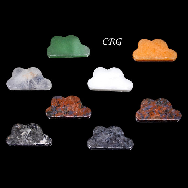 SET OF 8 - Puffy Gemstone Clouds / Random MixCrystal River Gems