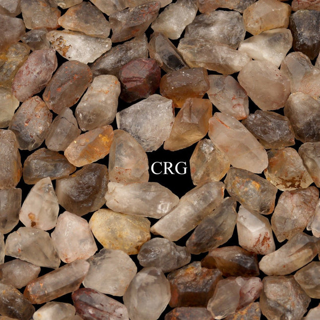 Smoky Quartz Rough Pieces (Size 30 to 60 Millimeters) Wholesale Raw Crystals Minerals Gemstones - Crystal River Gems