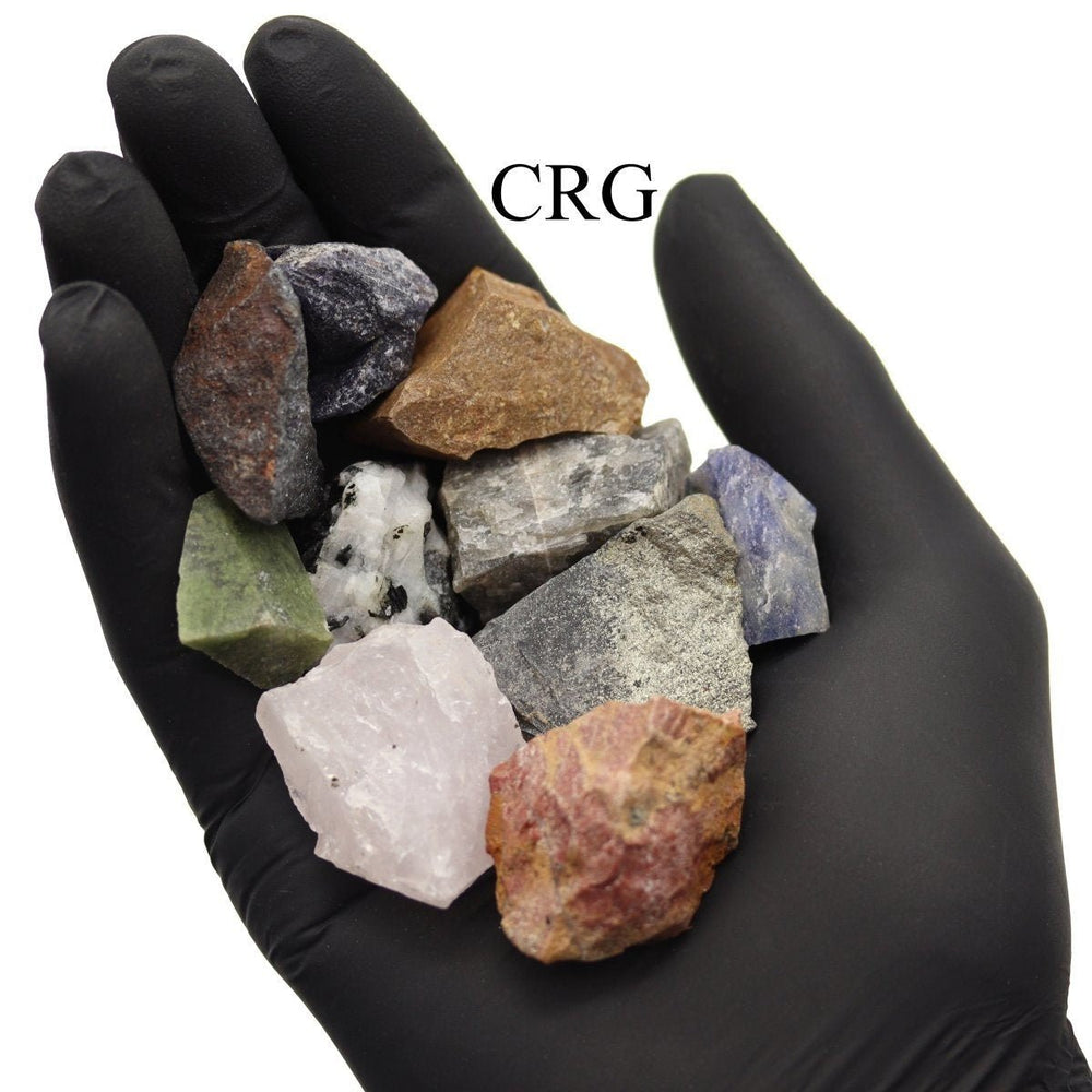 Super Rough Rock Mix Pieces (25 to 40 mm) Crystals Minerals Gemstones