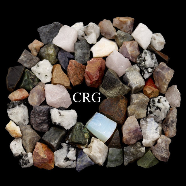 Super Rough Rock Mix Pieces (25 to 40 mm) Crystals Minerals Gemstones - Crystal River Gems
