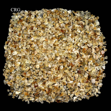 Tumbled Citrine Confetti Chips / 4-7mm AVG - 1 KILO LOT - Crystal River Gems