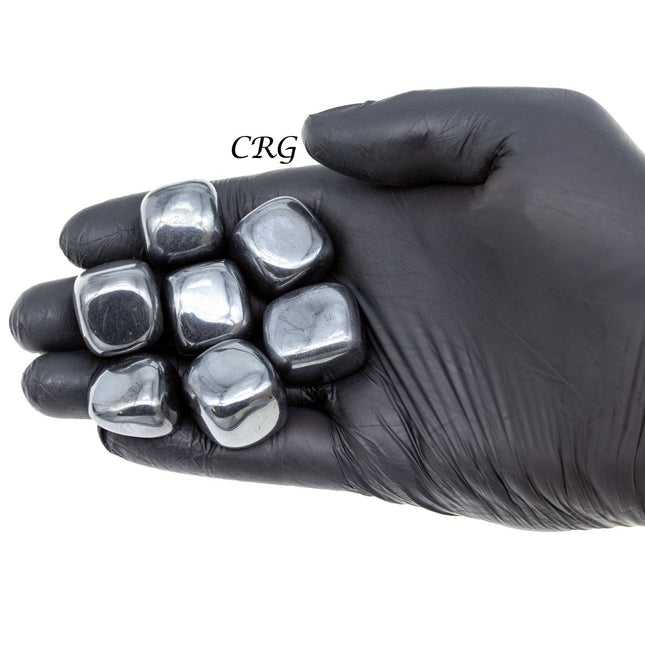 Tumbled Hematite / 1-2" AVG - 1 KILO LOT - Crystal River Gems