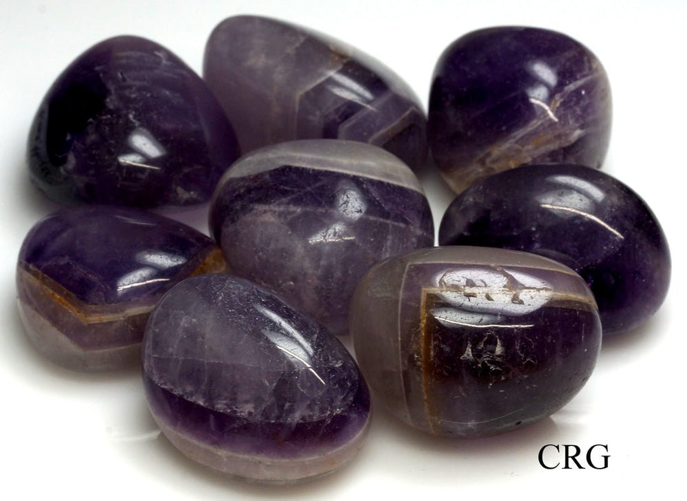 Tumbled Multicolor Amethyst / 20 - 40mm AVG - 1 KILO LOTCrystal River Gems