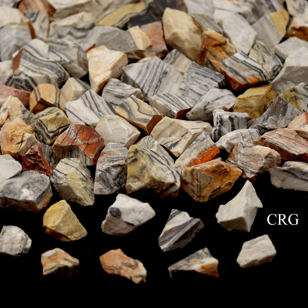 Zebra Jasper Rough (Size 1 to 2 Inches) Bulk Wholesale Raw Crystals Minerals Gemstones